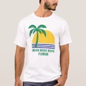 Men's Indian Rocks Beach Florida T-Shirt (Voorkant)