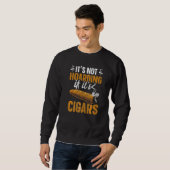 Mens It's not hoarding if itu2019s cigars Quote fo Trui (Voorkant volledig)