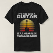 Mens Its Not Just A Guitar Funny Guitarist T-shirt (Design voorkant)