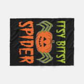 Mens Itsy Bitsy Spider Halloween Kostuum 2020 Fleece Deken (Voorkant (Horizontaal))