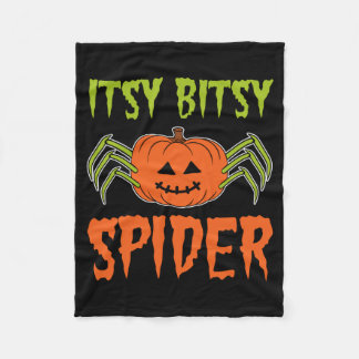 Mens Itsy Bitsy Spider Halloween Kostuum 2020 Fleece Deken