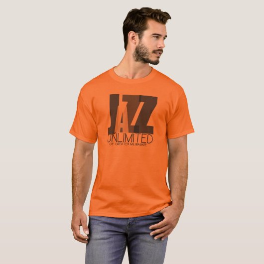 Men's Jazz Unlimited Basic T T-shirt (Voorkant volledig)