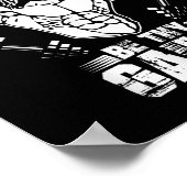 Mens Jesus Bodybuilding T Shirt - Funny Jesus Weig Poster (Hoek)