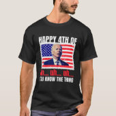 Mens Joe Biden Confused Tee Funny Trendy Merry Hap T-shirt (Voorkant)