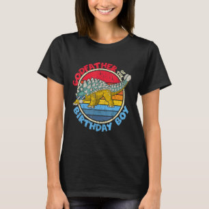 Mens Jongen Verjaardag I Godfather I Ankylosaurus  T-shirt