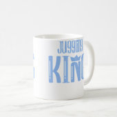 Mens Juggling King Koffiemok (Voorkant rechts)