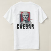 Men's Julius Caesar T-Shirt – Roman Emperor Graphi (Design achterkant)