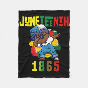 Mens Juneteenth Herdenken Mijn Voorouders Voor Afr Fleece Deken