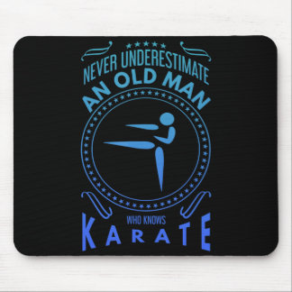 Mens Karate Graphic Never Underestimate An Old M T Muismat