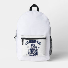 MEN'S/KIDS DADDY CHEER UP BACKPACK  BEDRUKTE RUGZAK