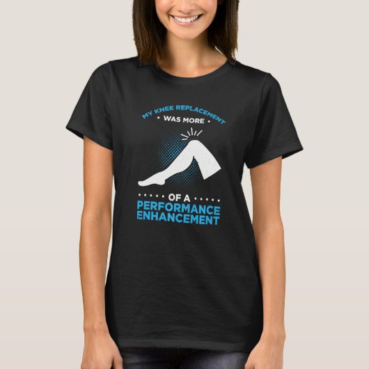 Mens Knee Replacement Surgery Knee Replacement War T-shirt (Voorkant)