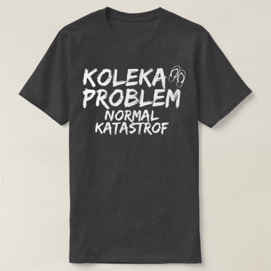 Mens Koleka Problem Truck Driver Professional Lorr T-shirt (Design voorkant)