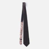 Men's Leopard Neck Tie Stropdas (Achterkant)