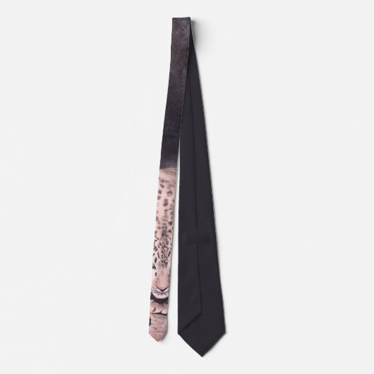 Men's Leopard Neck Tie Stropdas (Achterkant)