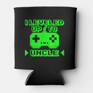 Mens Leveled Up To Uncle Est 2021 Promoted Uncle Blikjeskoeler