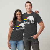 Mens LGBT Grandpa Bear Gay Pride Equal Rights T-shirt (Unisex)