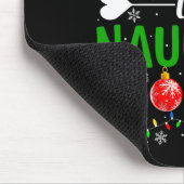 Mens lieve sint de stoute koppels kerstmis muismat (Hoek)