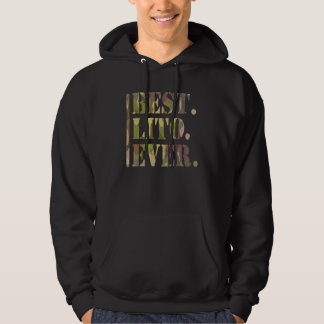 Mens Lito Voor Mannen Vaderdag Opa Beste Lito Ooi Hoodie