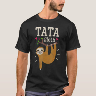 Mens Luiaard Grafische Humor Dierentuin Dier O T-shirt