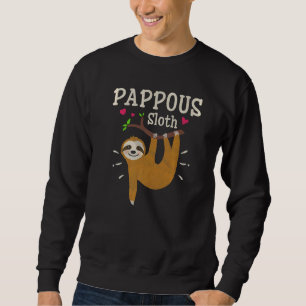 Mens Luiaard Grafische Humor Dierentuin Dier Oud Trui