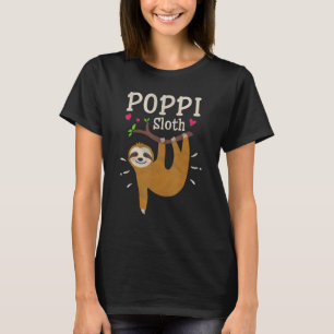 Mens Luiaard Grafische Humor Dierentuin Dier P T-shirt