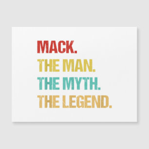 Mens Mack De Man De Mythe De Legende