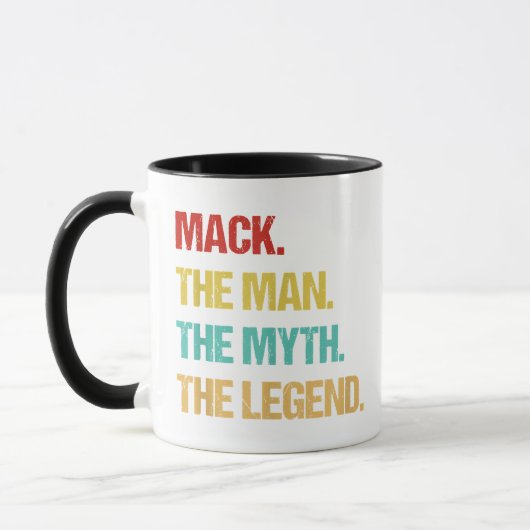 Mens Mack De Man De Mythe De Legende Mok (Links)