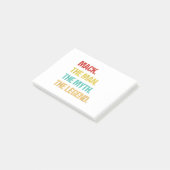 Mens Mack De Man De Mythe De Legende Post-it® Notes (Schuin)