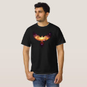 Mens Majestueuze Phoenix T-shirt (Voorkant volledig)