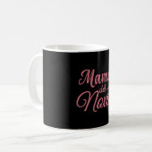 Mens mama van de bruidegom moeder van de bruidegom koffiemok (Voorkant links)