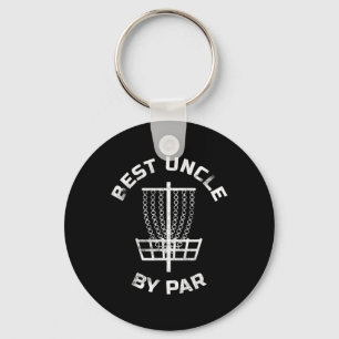 Mens Mens Disc Golf Cadeau Beste Oom Door Par Disc Sleutelhanger