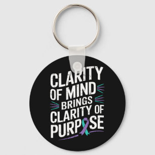 Mens Mental Health Awareness Lint Suïcide Sleutelhanger