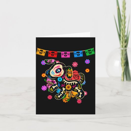 Mens Mexicaanse Hondendag Van De Overheidsinstanti Kaart (Voorkant)