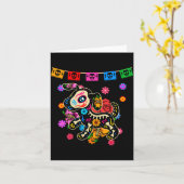 Mens Mexicaanse Hondendag Van De Overheidsinstanti Kaart (Gele Bloem)