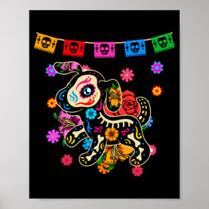 Mens Mexicaanse Hondsdag Van De Overheidsinstantie Poster