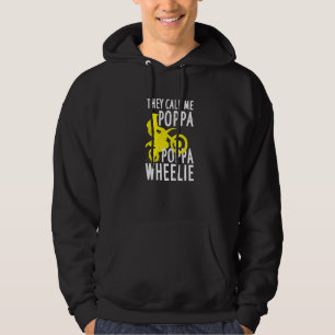 Mens Motocross Voor Dirt Bike Rijden Papa Opa Wie Hoodie