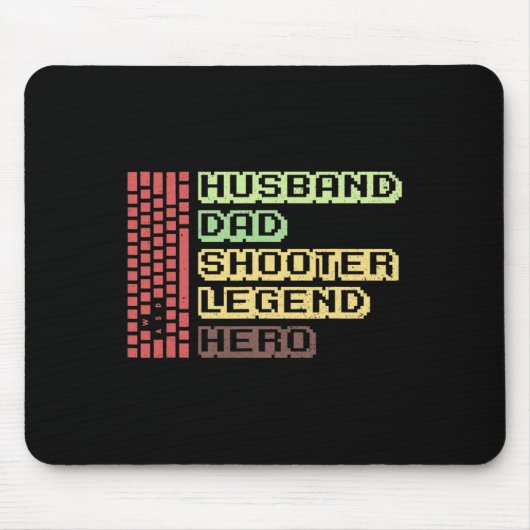 Mens Mouse Gamer Design For Your Computer Gaming H Muismat (Voorkant)