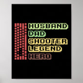 Mens Mouse Gamer Design For Your Computer Gaming H Poster (Voorkant)