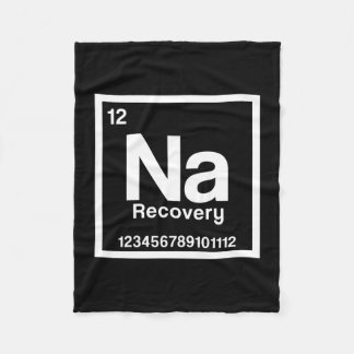 Mens na element narcotics anonymous recovery sober fleece deken