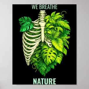 Mens & natuur – natuurbehoud poster