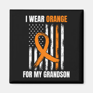 Mens oranje kleinkind leukemie bewustzijn amerikaa magneet