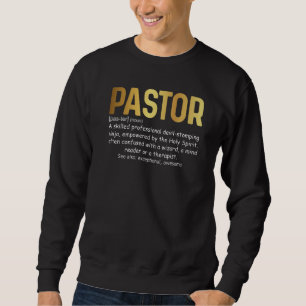 Mens Pastor Definitie Christelijk Katholiek Paroch Trui