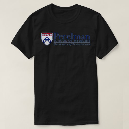 Mens Penn Quakers Apparel Perelman School of Medic T-shirt (Design voorkant)