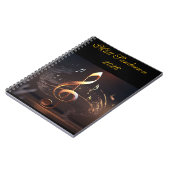 Men's Personal Spiral Photo Notebook Notitieboek (Linkerzijde)