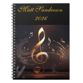 Men's Personal Spiral Photo Notebook Notitieboek (Voorkant)