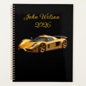 Men's Personalised 2026 Planner (Voorkant)