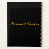 Men's Personalised 2026 Planner (Achterkant)