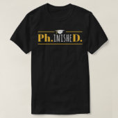 Mens PhD Graduation Gift Present Phinished Premium T-shirt (Design voorkant)