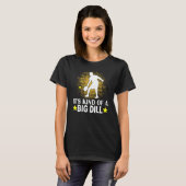 Mens Pickleball It's Kind Of A Big Dill Paddleball T-shirt (Voorkant volledig)