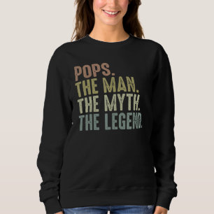 Mens Pops Vaderendag Voor Mannen Pops Man Mythe Le Trui